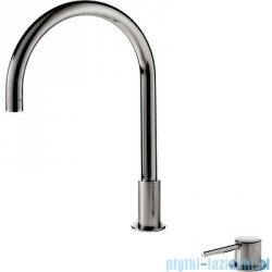 Tres Study Exclusive bateria umywalkowa 2-otworowa stal 26110501AC