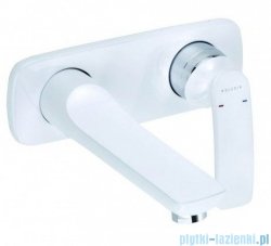 Kludi BALANCE ścienna bateria umywalkowa biały/chrom 522469175