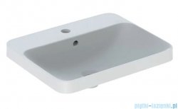 Geberit VariForm Umywalka  prostokątna z przelewem szkliwiony spód 55x45 cm 500.741.01.2