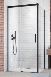 Radaway Idea Black Kdj drzwi 150cm lewe czarny mat/szkło przejrzyste 387045-54-01L