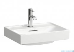 Laufen Meda umywalka ścienna 45x35cm biała z powłoką LAUFEN Clean Coat H8151114001041