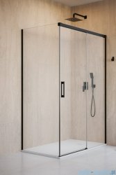 Radaway Idea Black 8 Kdj kabina 150x70cm prawa czarny mat/szkło przejrzyste 10340770-54-01R/10350703-01-01/10360070-01-01L