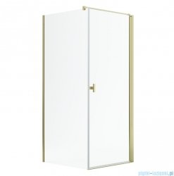 Radaway Nes Kdj I Gold kabina 90x70cm prawa złoty połysk 10022090-09-01R/10039070-01-01