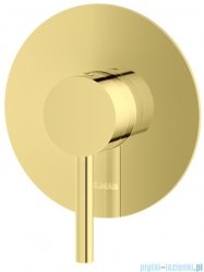 Kohlman Axel Gold bateria podtynkowa z jednym wyjściem złoty połysk QW220AGD