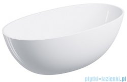 Omnires Shell M+ wanna wolnostojąca 148x75 cm biały połysk SHELL148WWBP