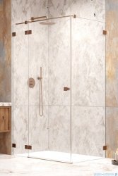 Radaway Essenza Pro Brushed Copper Kdj kabina 80x100cm lewa szczotkowana miedź 10097080-93-01L/10098100-01-01