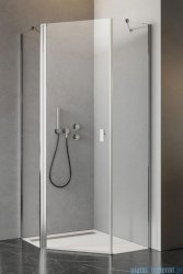 Radaway Nes Ptj kabina pięciokątna 80x100cm lewa szkło przejrzyste 10052000-01-01L/10052400-01-01