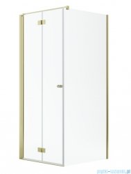 Radaway Nes Gold Kdj B kabina 100x70cm lewa złoty połysk 10025100-09-01L/10039070-01-01