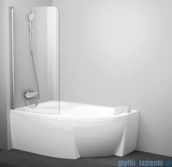 Ravak Rosa Chrome CVSK1 parawan nawannowy 160/170 lewy aluminium transparent 7QLS0C00Y1