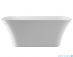 Besco Assos S-Line 160x70cm wanna wolnostojąca + syfon klik-klak biały czyszczony od góry #WMD-160-ASW