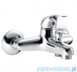 KFA BARYT Bateria wannowa ścienna chrom 554-010-00