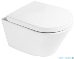 Oltens Jog miska wisząca PureRim z powłoką SmartClean z deską wolnoopadającą  42504000