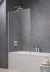 Radaway Modo New White Pnj parawan nawannowy 60cm L/P biały mat/szkło przejrzyste 10006060-04-01