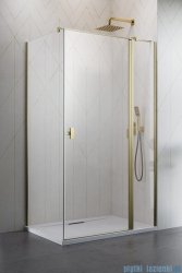Radaway Nes Kdj II Brushed Gold kabina 80x90cm prawa szczotkowane złoto 10032080-99-01R/10039090-01-01