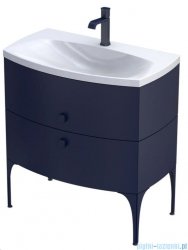 Oristo Louis szafka podumywalkowa wisząca 81x55x47 granatowy mat OR50-SD2S-82-14