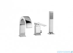 Paffoni Bateria wannowa 3-otworowa Level Standard chrom LES040CR