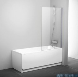 Ravak PVS1 parawan nawannowy 80x140cm biały transparent 79840100Z1