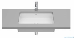 Roca Square FINECERAMIC Umywalka 60x39cm podblatowa biały mat A327535620