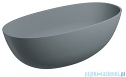 Omnires Shell M+ wanna wolnostojąca 160x75 cm ash grey SHELLWWAG