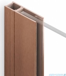 New Trendy Nesta Copper Brushed profil poszerzający po stronie ścianki 15 mm miedź szczotkowana PP-0049