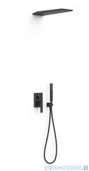 Tres Slim Exclusive zestaw prysznicowy czarny mat 20228005NM