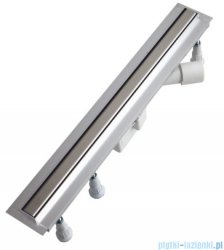 Schedpol Schedline odpływ liniowy z maskownicą slight steel 90x3,5cm SOLSL-90035