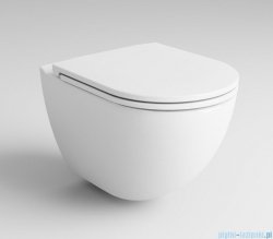 Vitalle Lukka miska WC wisząca bezkołnierzowa z deską wolnoopadającą 541204111187K1VL
