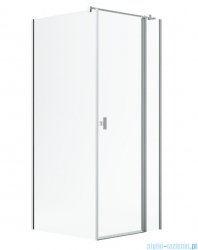 Radaway Nes Kdj II Brushed Nickel kabina 90x80cm prawa szczotkowany nikiel 10032090-91-01R/10039080-01-01
