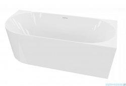 Lavita Lumio Corner wanna 170x80cm wolnostojąca narożna prawa syfon klik-klak biały 5900378370581