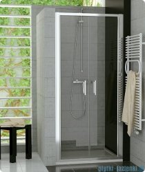 SanSwiss TOPP2 Drzwi 2-częściowe 75cm profil połysk TOPP207505007