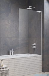 Radaway Modo SL White PNJ II parawan nawannowy 50cm prawy biały mat/przejrzyste 10316050-04-01R
