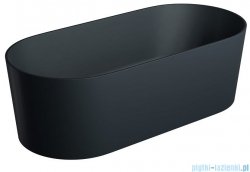 Omnires Ovo M+ wanna wolnostojąca 160x75 cm black lava OVOWWBLV