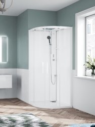 Novellini Glax 1 2.0 kabina standard 100x100 biała G21R109MF-1UU