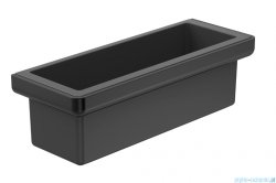 Roca Tempo pojemnik (kontener) nablatowy z odporną powłoką Everlux Brushed Titanium Black A817028NM0
