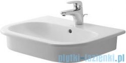 Duravit D-Code umywalka nablatowa z przelewem z trzema otworami na baterię 545x435 mm 033754 00 30