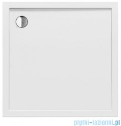 New Trendy New Cantare Brodzik akrylowy kwadratowy 90x90x4,5 cm biały B-0421