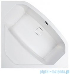 Sanplast Space Line Wanna symetryczna+stelaż+adapter z pokrywką WS-SPACE 140x140+SP, 610-100-0660-01-000