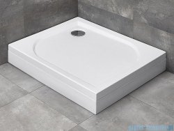 Radaway Brodzik prostokątny Delos D 100x75x15 cm z obudową lewy 4D17515-03L