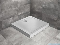 Radaway Doros C Compact Stone brodzik kwadratowy 80x80x11,5cm biały SDRC8080-05-04S