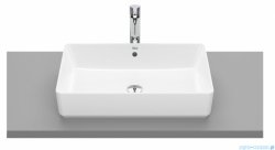 Roca GAP umywalka nablatowa SQUARE 60x37 biała SUPRAGLAZE A3270Y2S00