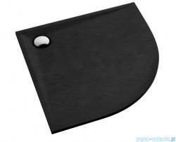 Schedpol Schedline  Libra Black Stone brodzik półokrągły 90x90x3cm 3SP.L1O-9090/C/ST