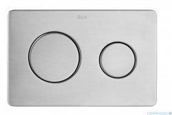 Roca Przycisk podwójny wandaloodporny inox PL10 ONE A890189304