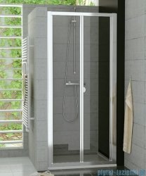 SanSwiss Top-Line Drzwi 2-częściowe 90cm profil połysk TOPK09005007