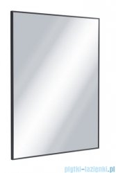 Excellent Kuadro lustro wiszące w ramie czarny mat 80x60 cm DOEX.KU080.060.BL
