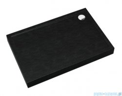 Schedpol Schedline Cameron Black Stone brodzik prostokątny 90x100x12cm 3ST.C1P-90100/C/ST