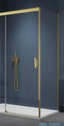 SanSwiss Cadura Gold Line ścianka boczna Cast 90x200cm profile złote CAST0901207