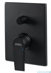 Vitalle STILLO Kios bateria wannowo - prysznicowa - element natynkowy czarny mat 3552500110