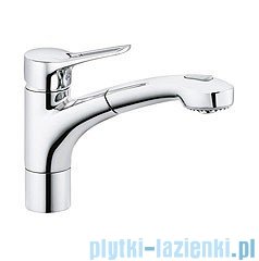 Kludi Mx Bateria zlewozmywakowa wyciągana wylewka chrom 399410562