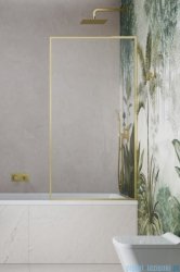 Radaway Modo F SL Brushed Gold PNJ II parawan nawannowy 100cm prawy szczotkowane złoto/przejrzyste 10406100-99-01R