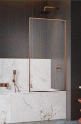 Radaway Modo F SL Brushed Copper PNJ II parawan nawannowy 80cm prawy szczotkowana miedź/przejrzyste 10406080-93-01R